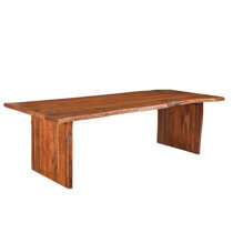 Live edge deals dining table wayfair